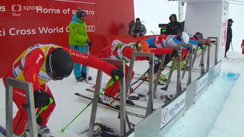 Krausova osmifinálová jízda ve Val Thorens