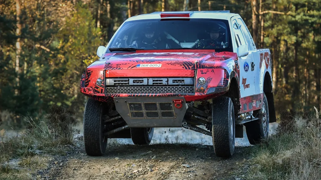Martin Prokop za volantem speciálu pro Rallye Dakar