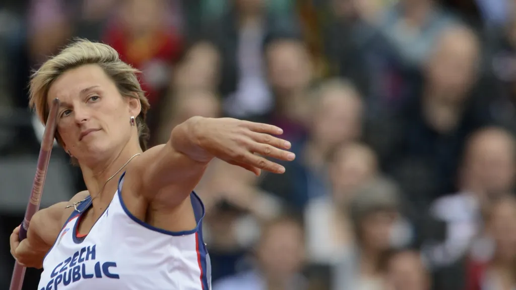 Barbora Špotáková a její kvalifikační hod na LOH 2012
