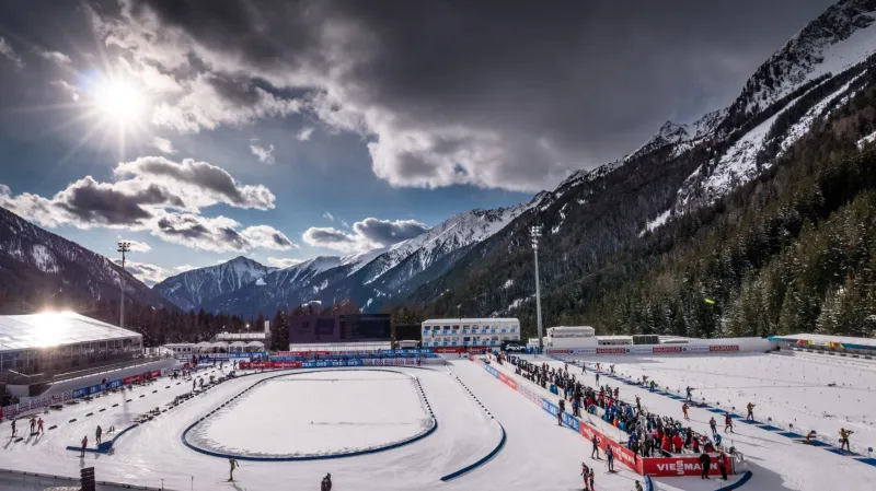 Biatlonový areál v Anterselvě