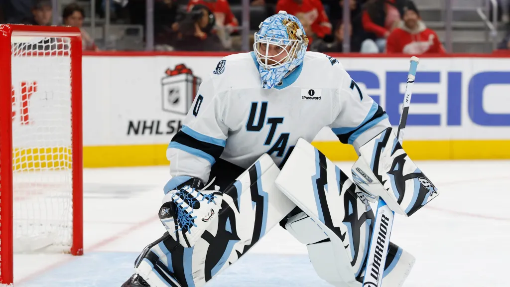 Karel Vejmelka v dresu Utahu