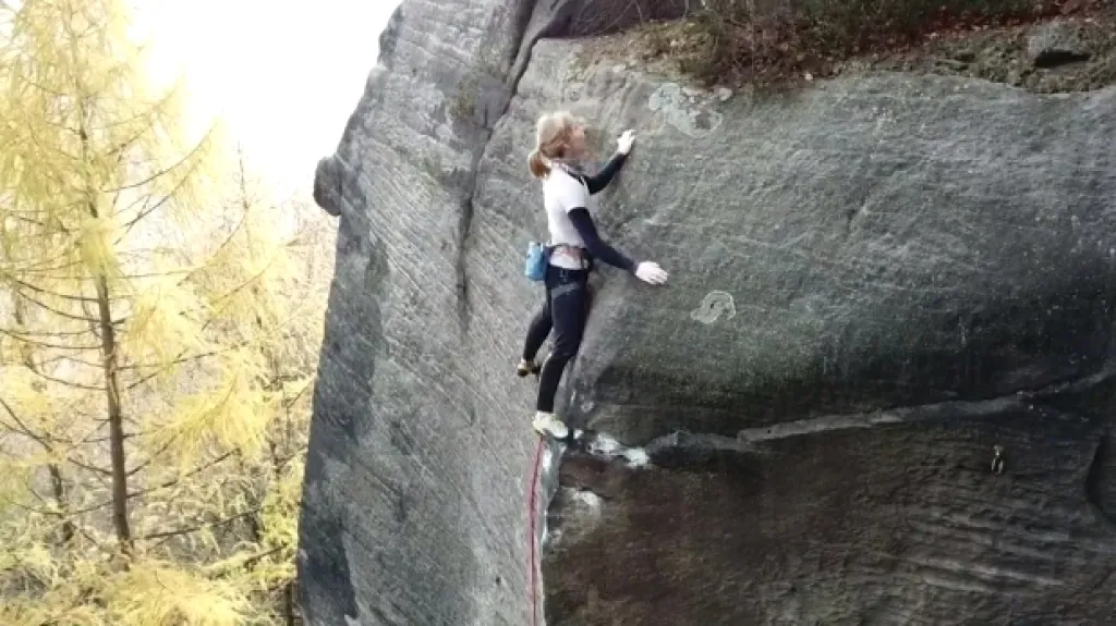 Gabriela Vráblíková na cestě THC