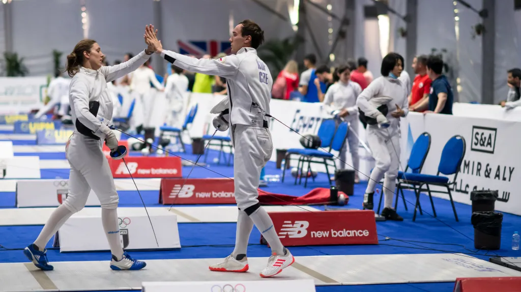 Veronika Novotná a Jan Kuf v Alexandrii