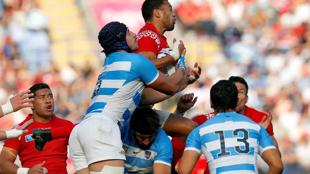 Utkání Argentina - Tonga