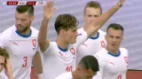 Gól v utkání Kosovo - Česko: Schick – 0:1 (16. min.)