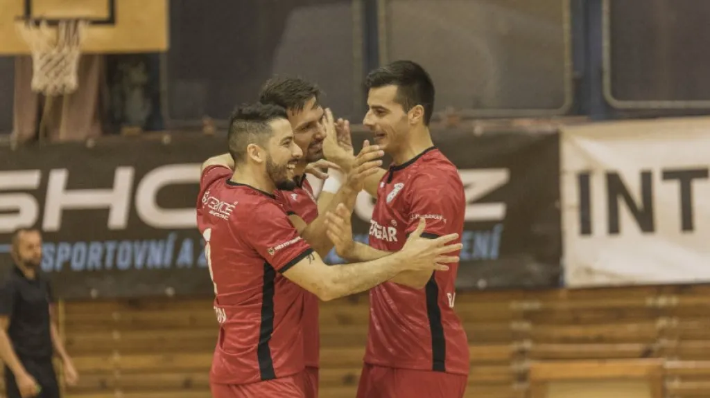 Futsalisté Chrudimi slaví gól