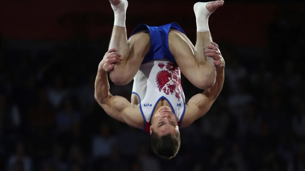 Ruský gymnasta Nikita Nagornyj