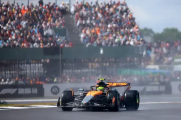 Lando Norris vyhrává GP Velké Británie