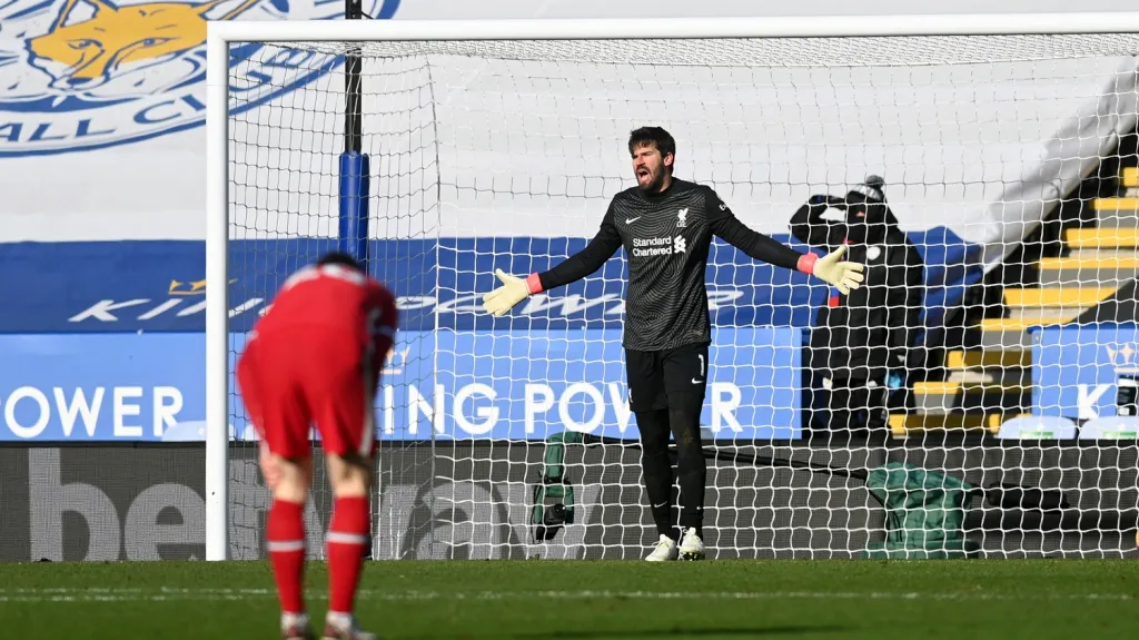 Zklamaní fotbalisté Liverpoolu