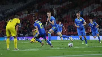 Gól v utkání Švédsko - Ukrajina: Dovbyk - 1:2 (120.+1 min.)