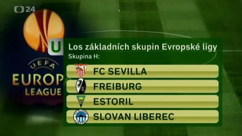 Liberec se v EL utká se Sevillou či s Daridovým Freiburgem