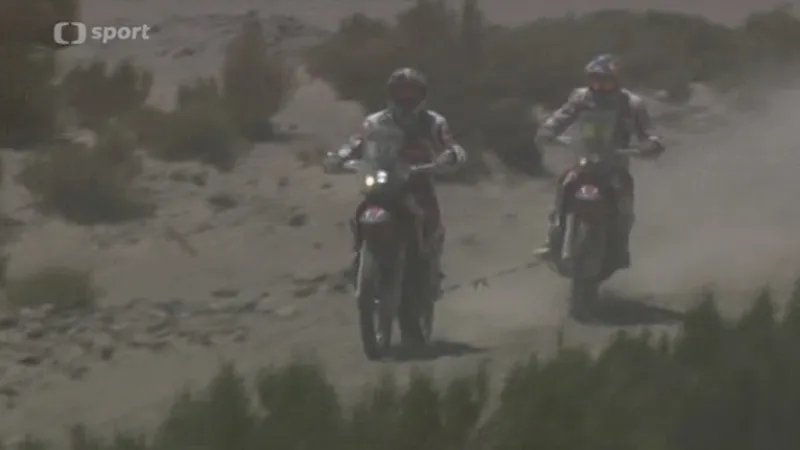 Motocykly v šesté etapě Rallye Dakar