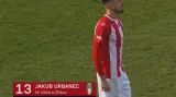 Gól v utkání Žižkov - Líšeň: Urbanec - 2:0 (47. min.)