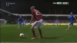 Tyč zazvonila při střele Krejčího po jeho skvělém průniku do vápna
