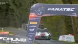 Evans na Středoevropské rallye havaroval