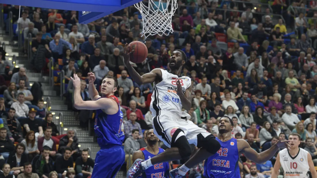 Utkání Nymburk - CSKA Moskva