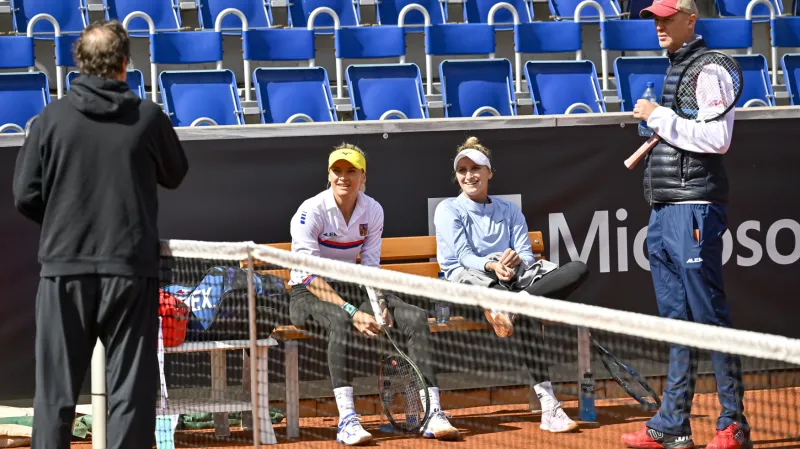 Tenistky se připravují na Pohár BJK s Velkou Británií