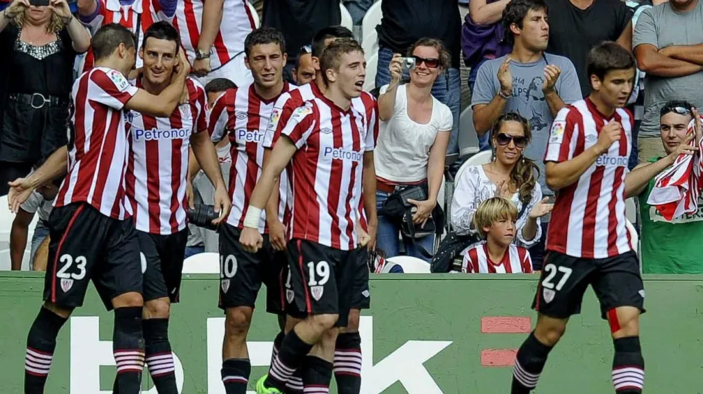 Aduriz a Bilbao slaví