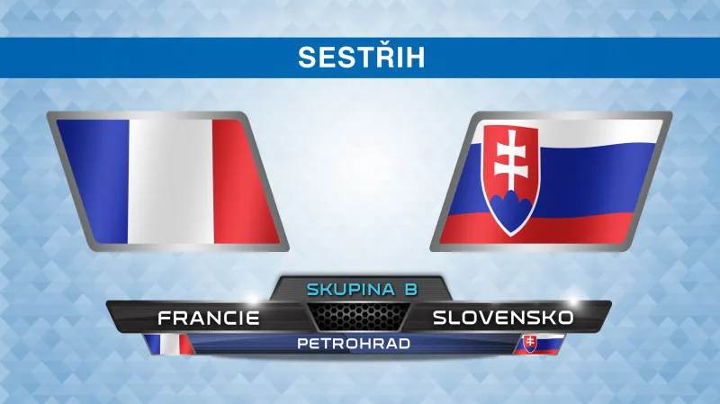 Sestřih utkání Francie - Slovensko