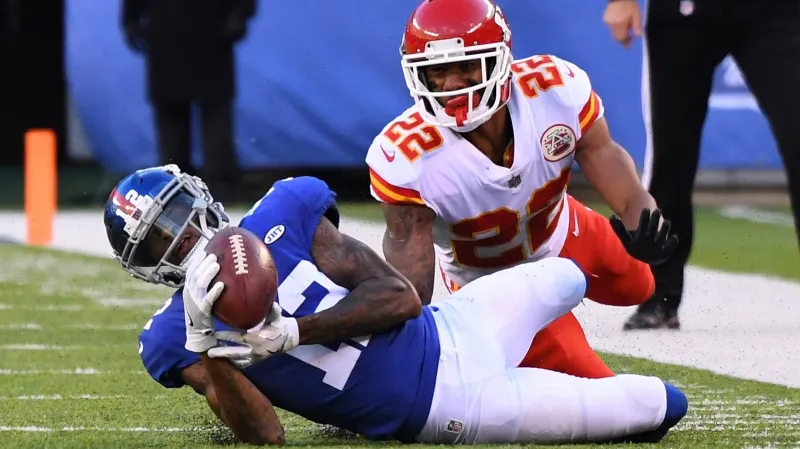 Utkání NY Giants - Kansas City Chiefs