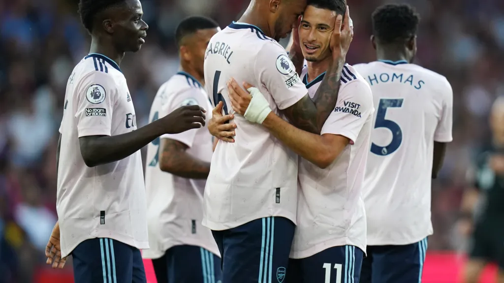 Radost hráčů Arsenalu