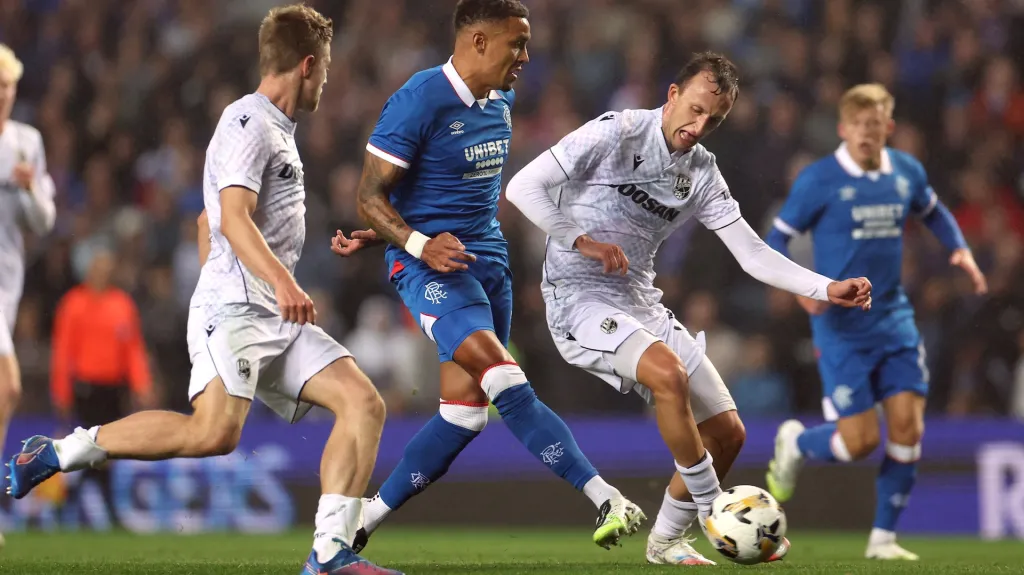 Utkání Glasgow Rangers – Viktoria Plzeň