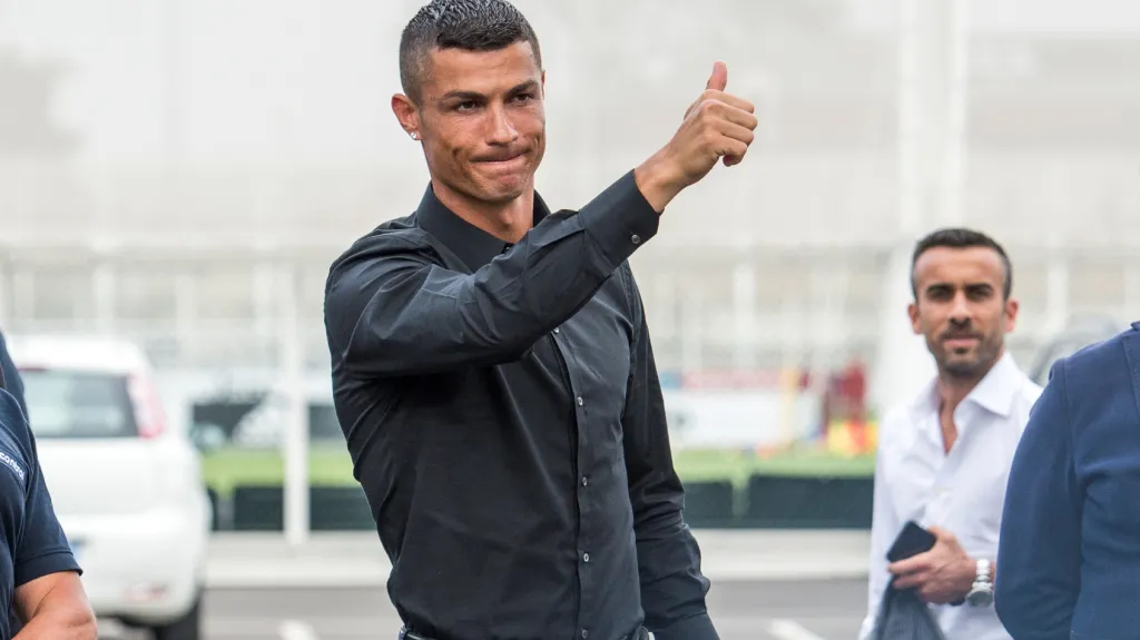 Cristiano Ronaldo dorazil do Turína