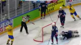 Gól v utkání Švédsko - USA: Paajarvi - 2:0 (28. min.)