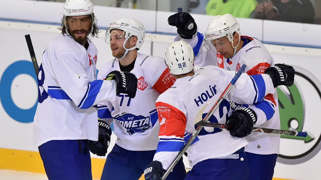 Hokejisté brněnské Komety