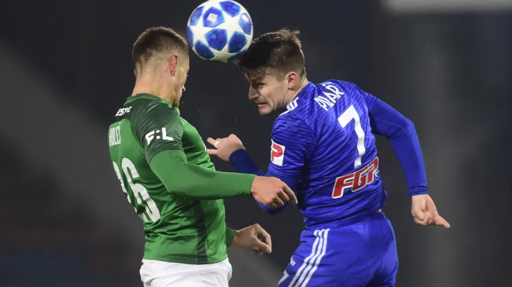 Utkání Olomouc - Jablonec