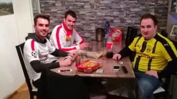 Dortmundští fanoušci ubytovávali ty monacké