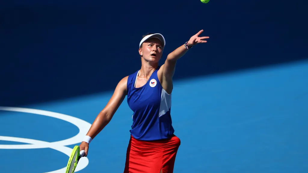 Barbora Krejčíková v Tokiu