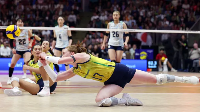 Úspěšná challenge Brazilek a napínavá koncovka čtvrtého setu