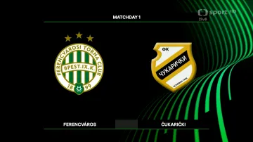 Sestřih utkání Ferencváros – Čukarički