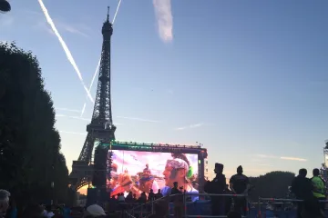 Fanzóna Eura v Paříži