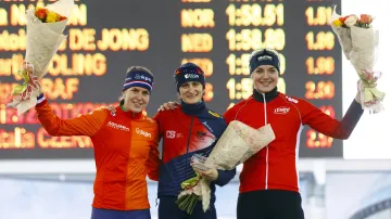 Stupně vítězek na ME ve víceboji po závodě na 1500 m