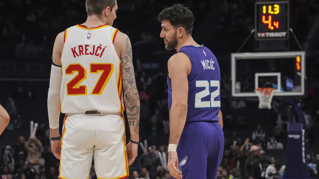 Vít Krejčí v dresu Atlanty