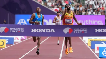 Finiš mužského maratonu s ohlasy