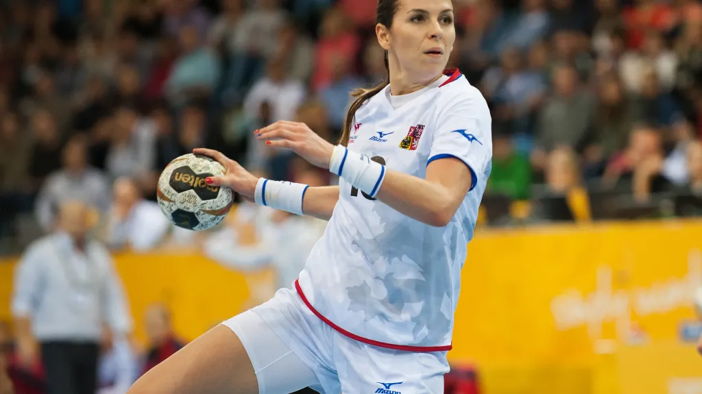 Česká házenkářka Iveta Luzumová