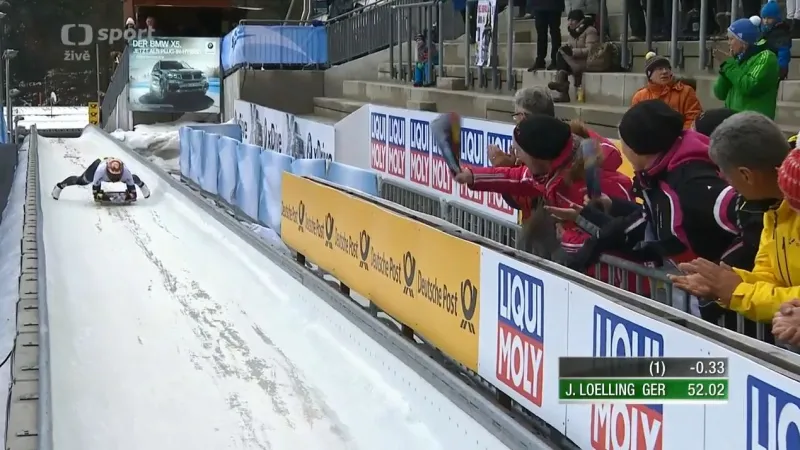 1. jízda Jacqueline Löllingové