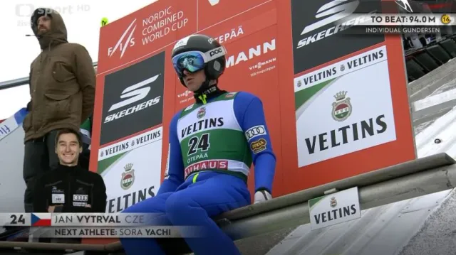 Skok Vytrvala v Otepää