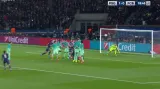Gól v utkání PSG - FC Barcelona: Di María - 1:0 (18. min.)