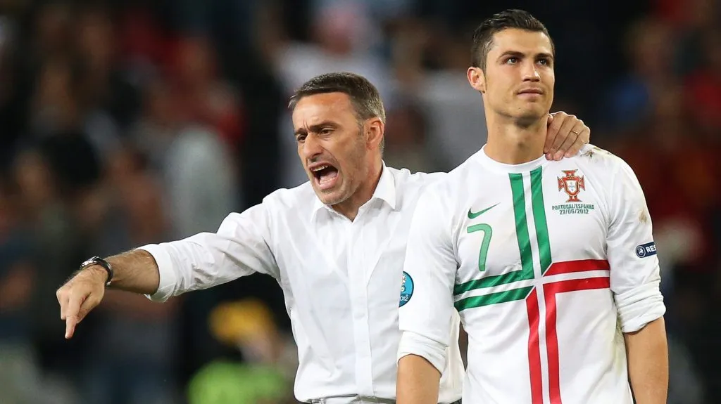 Paulo Bento s Cristianem Ronaldem