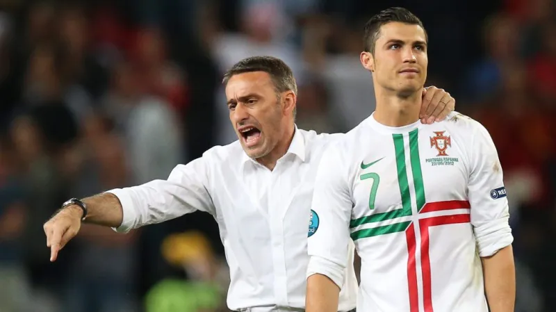 Paulo Bento s Cristianem Ronaldem