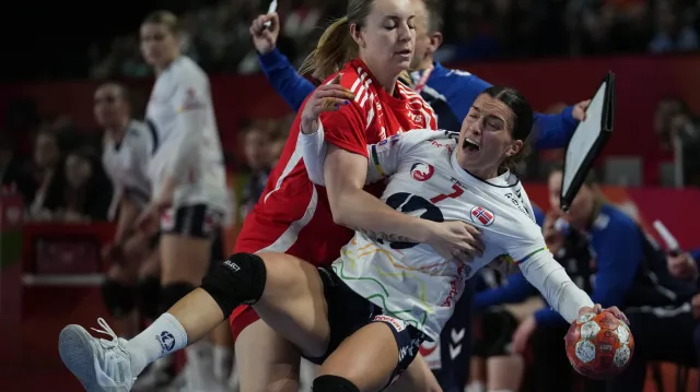 Závěr zápasu Maďarsko – Norsko