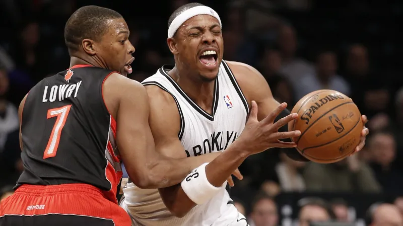 Paul Pierce v utkání s Torontem