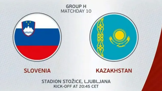 Sestřih utkání Slovinsko – Kazachstán