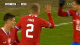 Gól v utkání Norsko - Česko: 1:1 - Zima (37. min.)
