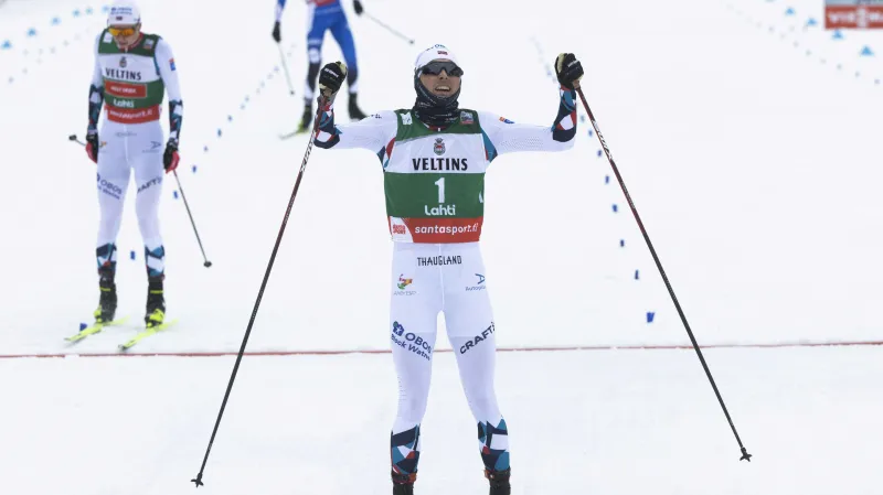 Riiber si dojel pro čtvrté vítězství sezony i v nedělním závodě