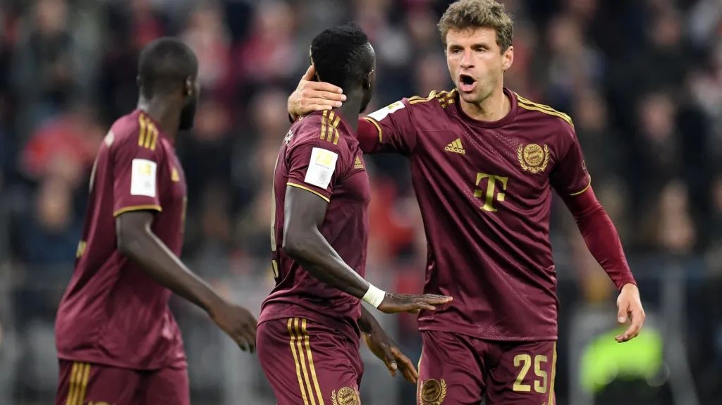 Radost fotbalistů Bayernu